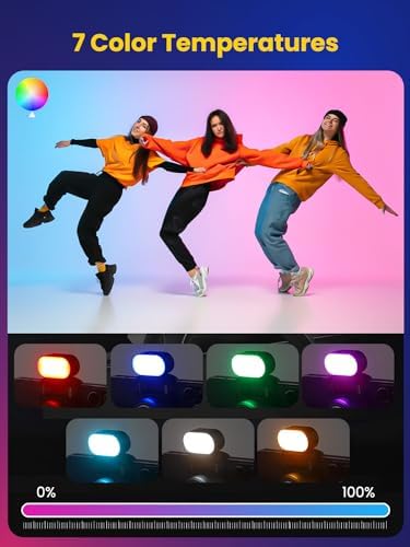 XE AI Version,Gimbal Stabilizer for Smartphone,NO APP AI Tracking, Gesture Control,360°Inception Gimbal, Magnetic RGB LED Light, Portable Hard Case for Camera, Smart XE AI& L20 &B30