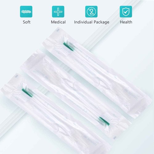 wellgler Oral Care Single Use Suction Swab Toothbrush (50pcs)