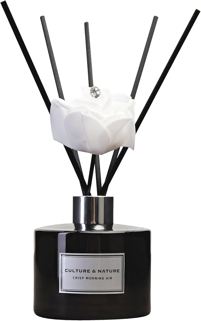 CULTURE & NATURE Reed Diffuser Set (6.7oz, Crisp Morning Air)