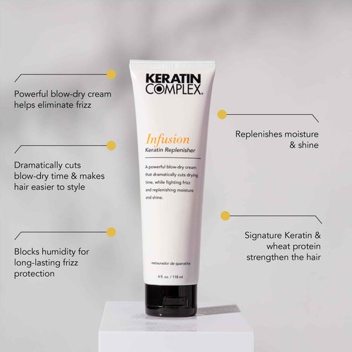 Keratin Complex - Infusion Keratin Replenisher - 2.5 fl oz and 4 floz, 2 pack
