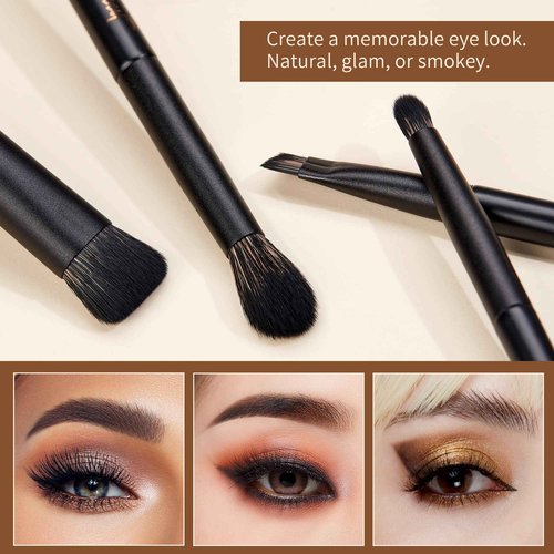 Jessup Makeup Brushes T336 with Professional Eye Brush Set T341