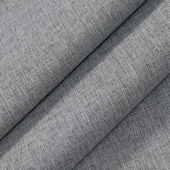 Faux Linen Armchair Caddy for Couch Remote Control Holder Non-slip Sofa Armset Organizer Caddy Storage for Recliner Couch 6 Pocket for Magazine 35"x19.5" Grey Linen 1 Piece