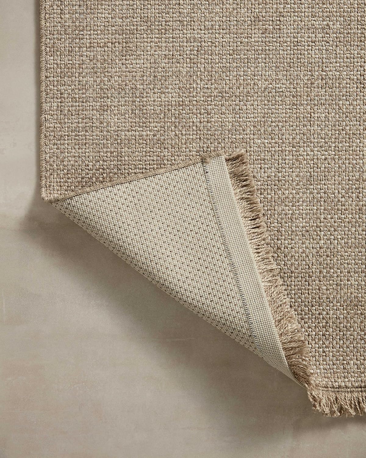 Loloi Dawn Collection Indoor/Outdoor DAW-04 Coffee 2'-3" x 10'-0" Runner Rug