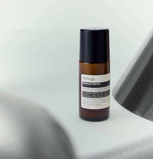 Aesop Roll On Deodorant | Alcohol & Aluminum Free | Reduce and Mask Unpleasant Odors | Woody, Herbaceous, Earthy | 1.6 oz / 50 mL (Pack of 2)