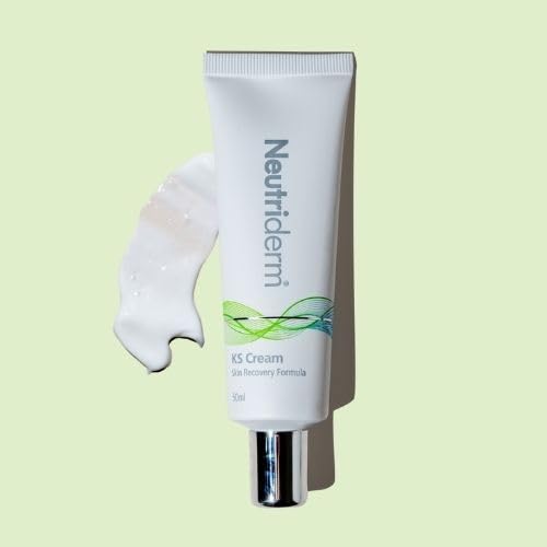 Neutriderm KS Cream – Retinol Cream to Help Improve the Appearance of Scars, Marks and Uneven Skin Texture – Vitamin E & Flower Oil Blend for Smoother, Healthier-Looking Skin – 50g