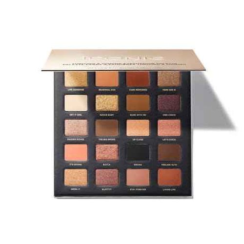 ICONIC LONDON Thriving and Shining Eyeshadow Palette | Includes 20 Shades of Shimmers, Mattes and Glitters