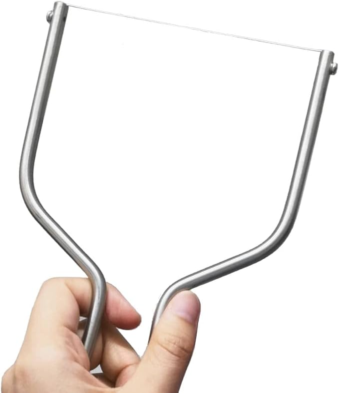 Cheese Slicer & Cheese Cutter Stainless Steel Cheese Slicers with Wire | Cheese Cutter Wire & Butter Slicer - 2PCS