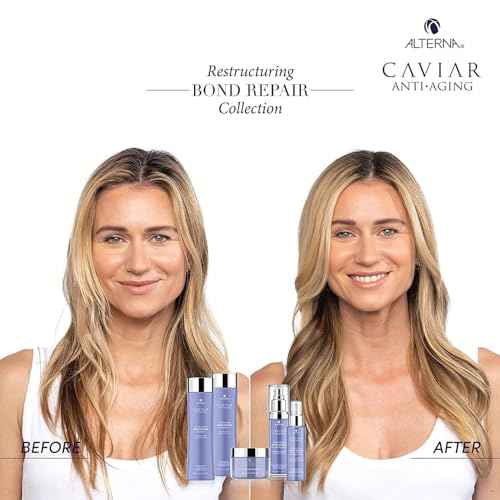 Alterna Caviar Anti-Aging Restructuring Bond Repair Shampoo/ Conditoner Set, 8.5 Fl Oz (Pack of 2)