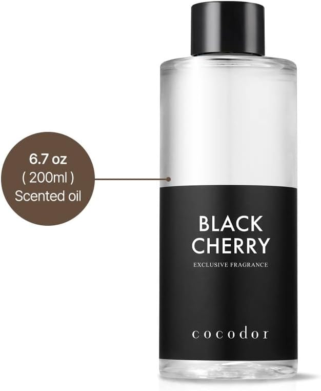 COCODOR Reed Diffuser Oil Refill/Clean Linen/6.7oz(200ml)/1 Pack/Aromatherapy, Home Fragrance, Scented Oils, Oils for Reed Diffuser, Bathroom Home Decor