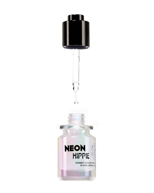 Neon Hippie Cosmic Concentrate Face Serum with 4X Hyaluronic Acid and 7 Mushroom complex ultra hydrating