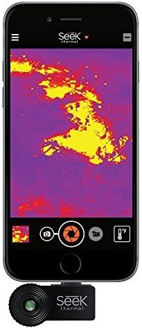 Seek Thermal CompactXR – Outdoor Thermal Imaging Camera for iOS, Black (LT-AAA)