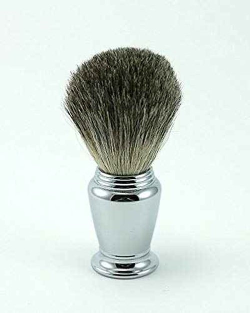 G.B.S Men's Shaving Set With Classic 178 Safety Razor, Shaving Brush Chrome Handle, Stainless Steel Brush Razor Stand, Shaving Bowl With Soap Grooming Kit for Men
