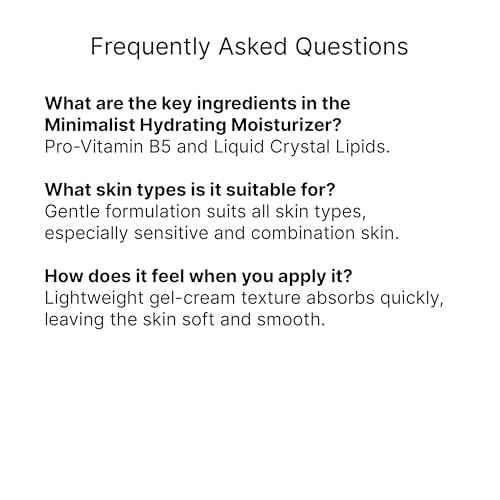 MATTER OF FACT Minimalist Hydrating Moisturizer with Pro Vitamin B5, Liquid Crystal Lipids and Centella Asiatica, Lightweight Daytime Face Cream for Moisture Barrier Support, 50mL / 1.6 Fl Oz