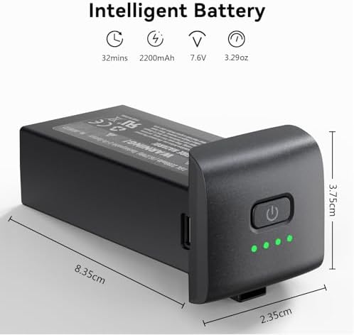 Ruko U11MINI 4K (RC3), Beginner Drone with Touchcreen Controller and U11MINI 4K Series Drone Replacement Battery