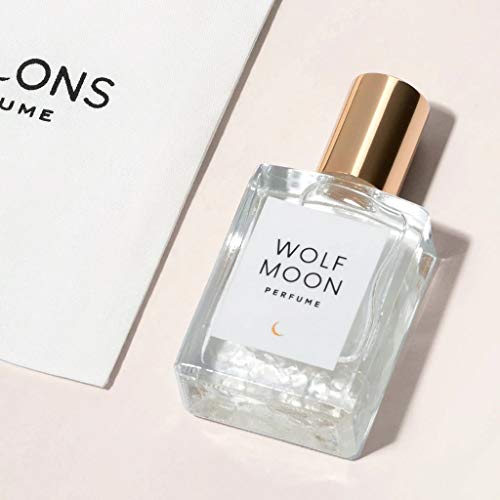 Olivine Atelier Perfume Oil - Aromatherapy Fragrance Body Oil for Women Sampler Parfum Travel Size Long Lasting Essential Oil 15ml (Wolf Moon)