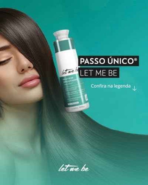 Let Me Be Hair Keratin Treatment: Brazilian Protein Smoothing, Moisturizing, Frizz-Free, & Intensive Shine in a Single Step. Effective 500ml/16.91oz for Straight, Lustrous Hair