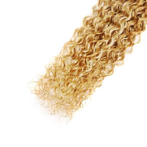 28 30 32 Inch P27613 Bundles Human Hair Honey Blonde Kinky Curly Bundle Brazilian Virgin Hair 3 Bundles Blonde Curly Highlight Bundle Hair Extensions