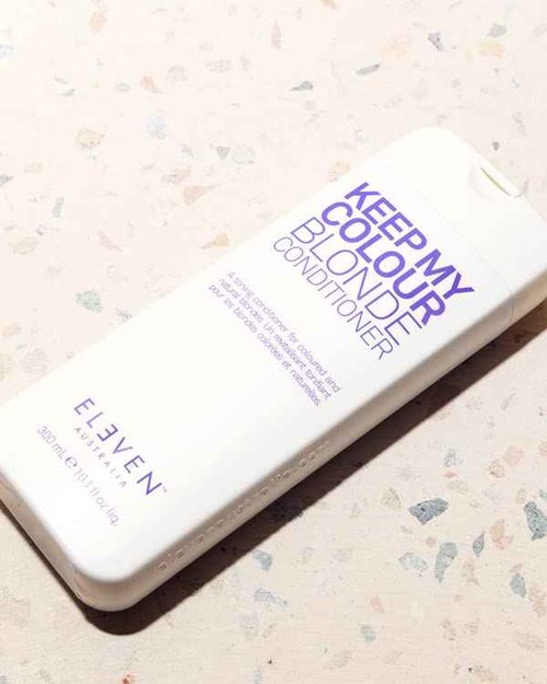 ELEVEN AUSTRALIA Keep My Colour Blonde Conditioner - Purple Conditioner for Blonde & Silver Hair, Color Protecting & Toning, Neutralizes Brass for Women & Men, Sulfate Free, Vegan - 32.5 fl oz