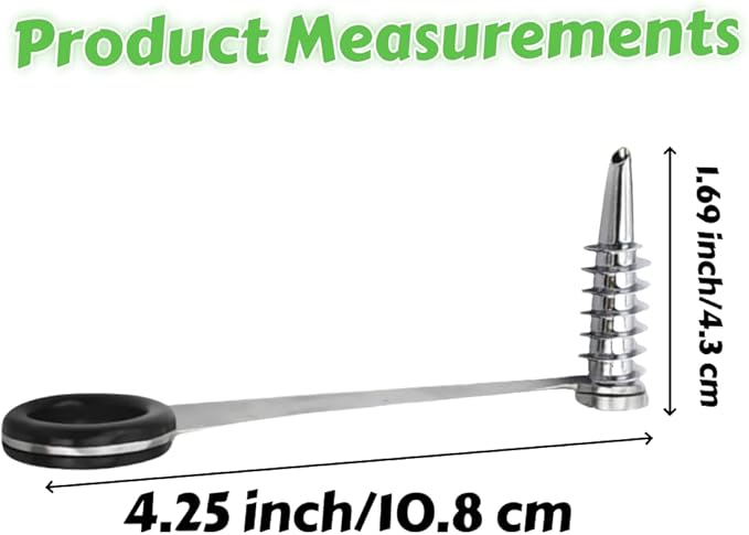 Egg Spiral Slicer for Boiled Eggs, Potato, Tomato, Stainless Steel Spiral Cutter for Vegetables, Cucumbers and Carrots