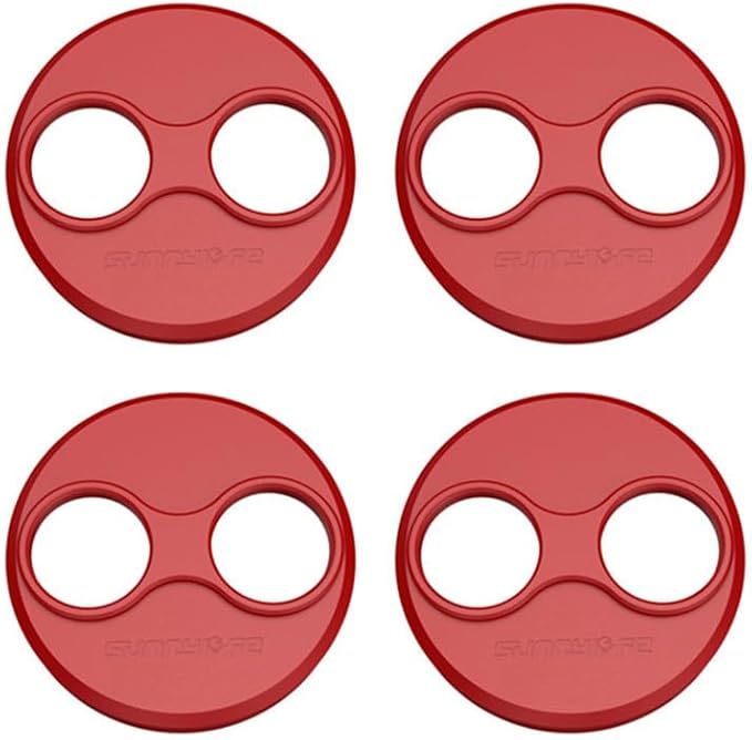 Mavic Mini 3 2 1 Motor Cover Cap Drone Dust-Proof Engine Protector Guard Protective Accessories for DJI Mavic Mini 2 SE 3 Pro (for Mini 1 SE 3 3Pro Red)