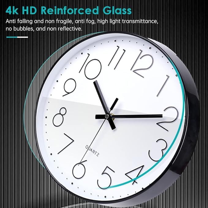 jomparis 16 Inch Large Wall Clock Modern Elegant Style for Living Room Office Kitchen Dining Room
