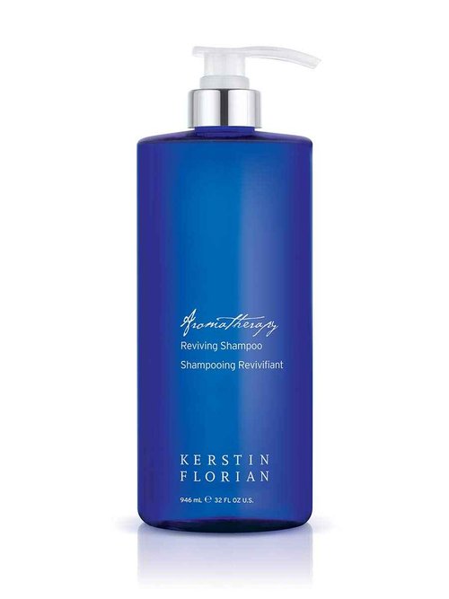 Kerstin Florian Reviving Shampoo | Moisturize & Boost Shine | Aloe and Wheat Protein Detangle & Hydrate Dull Hair | All Hair Types (32 fl oz)