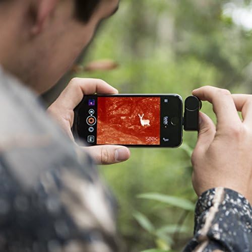 Seek Thermal CompactXR – Outdoor Thermal Imaging Camera for iOS, Black (LT-AAA)