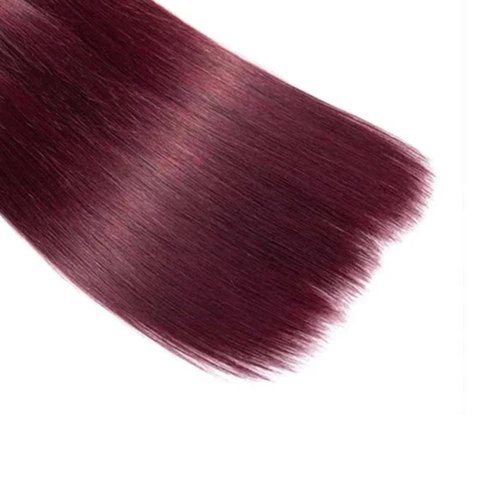 Vinmdonm Burgundy Human Hair Bundles 99J Straight3 Bundles 18 20 22 inch Unprocessed Brazilian Virgin Hair Color Red Bundle