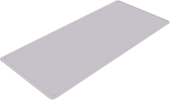 Pixio Mouse Pads - 36 x 16 inch XXL Purple Border Multifunctional Large Desk Mats for Gaming, Office, Desktop Anti-Slip Waterproof Washable Computer Mouse Mat