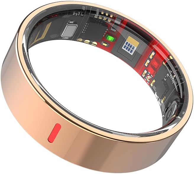 Heart rate monitoring, Blood oxygen monitoring, Pressure monitoring, HRV Lorenz scatter plot, Step counting Exercise, Remote care, 24/7 scientific sleep, Photo taking, Blood components (Rose Gold, 7)