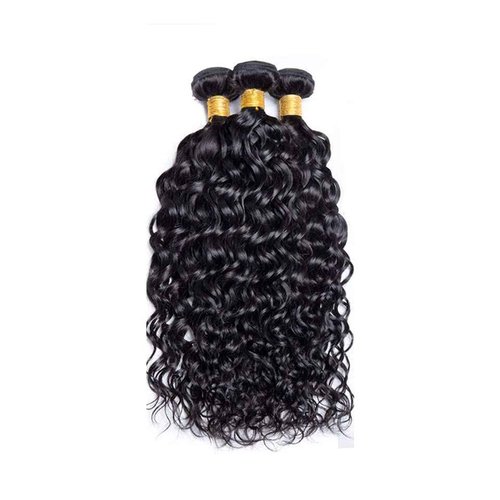 Water Wave Bundles 28 30 32 Inch Natural Black Color Unprocessed Peruvian Virgin Remy Hair 3 Bundles Wet And Wavy Human Hair Weave