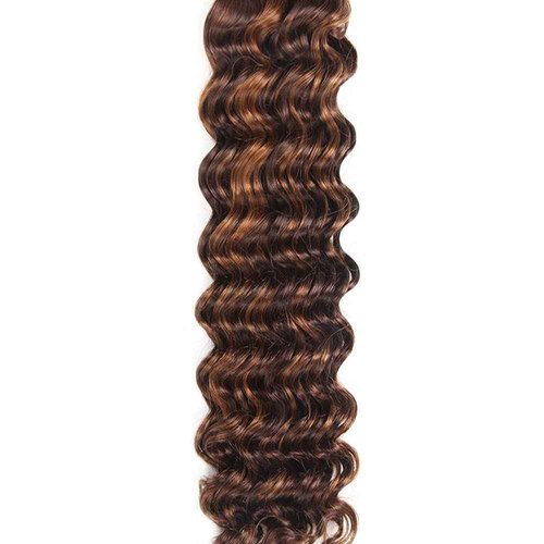 Habiliana Bundles Human Hair 22 24 26 Inch Deep Wave P4/30 Human Hair Bundles 11A Unprocessed Brazilian Virgin Quick Weave Hair Extensions for Black Women