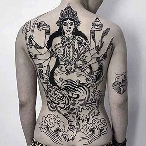 BZTANG Tattoo kit Tattoo Pen DC Interface Rotary Tattoo Machine with Needle Cartridges Power Supply Quiet Body&Art