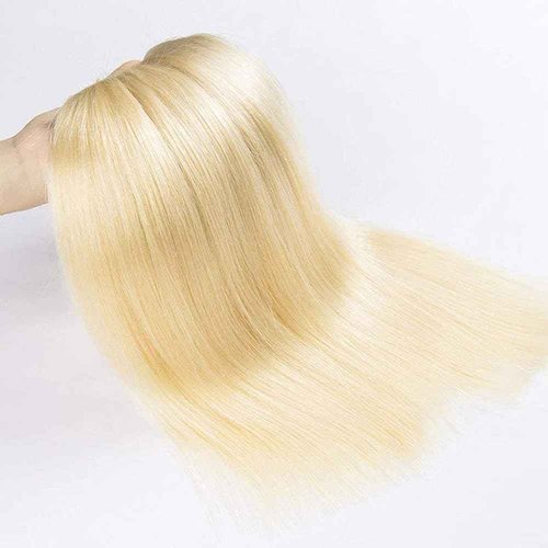Habiliana Bundles Human Hair 24 26 28 Inch Straight Blonde 613 Human Hair Bundles 11A Unprocessed Brazilian Virgin Quick Weave Hair Extensions for Black Women