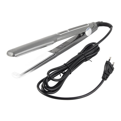 ANGGREK Hair Straightener Multigear Adjustment 480°F Ceramic Iron EU Plug, Sealing, Alloy Plate, Tourmaline Ceramics Material, Even Heat Distribution for Silky, Shiny Hair