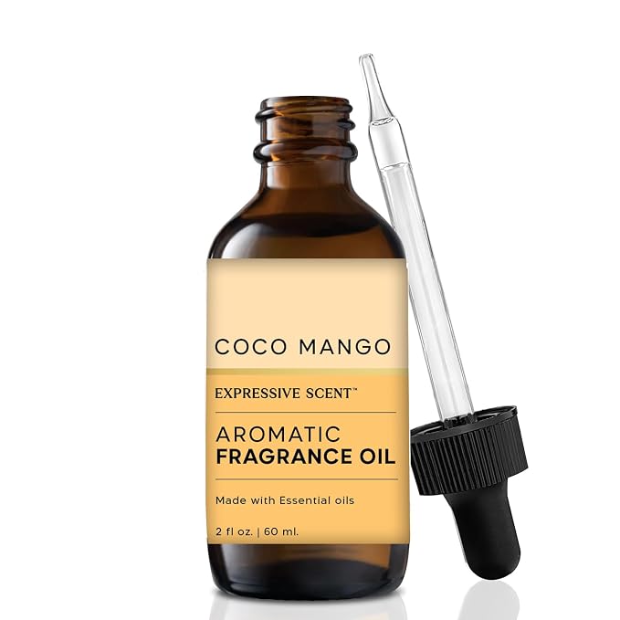 Expressive Scent 1 Pack Coco Mango 2oz Scented Home Fragrance Essential Oil
