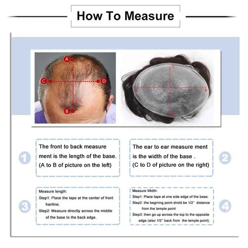Toupee for Men Lace+PU Base Real European Human Hair Pieces for Mens Hair Prosthesis Patch Units Hair Replacement System for Men (7x9")