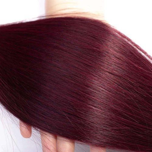 Condescension Human Hair Bundles Burgundy 99J Straight Human Hair Bundles 16 18 20 inch Unprocessed Brazilian Virgin Quick Weave Hair for Black Women