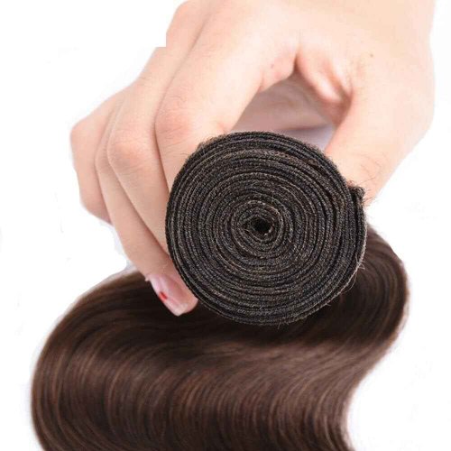 Condescension Brazilian Human Hair Bundles 24 26 28 Inch Body Wave 3 Bundles Human Hair 100% Unprocessed Remy Brazilian Virgin Weave Hair Chocolate Brown 4 for Women