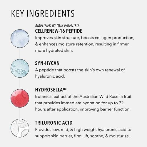 HydroPeptide Daily Drench, Hyaluronic Acid Peptide Booster Serum, Anti-Aging Face, 1 Ounce