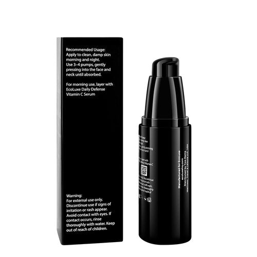 EcoLuxe Hyaluronic Acid Peptide Serum – 5x HA, NAD⁺, and Copper Peptides to Plump, Hydrate, and Firm. Boosts Radiance, Smooths Lines, and Supports Skin Renewal – Clean Vegan Formula