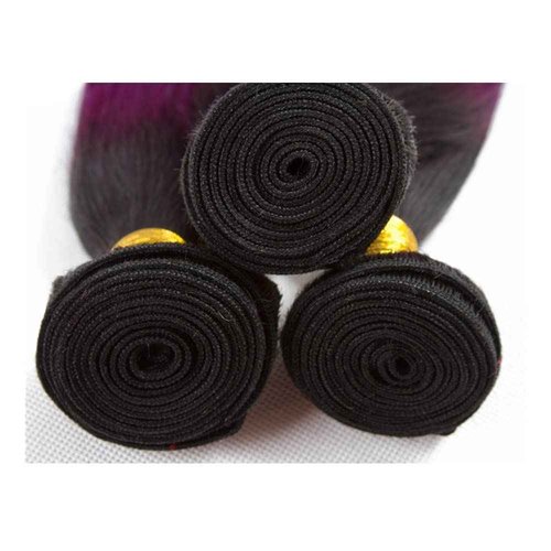 Habiliana Bundles Human Hair 22 24 26 Inch Body Wave T1B Purple Human Hair Bundles 11A Unprocessed Brazilian Virgin Quick Weave Hair Extensions for Black Women