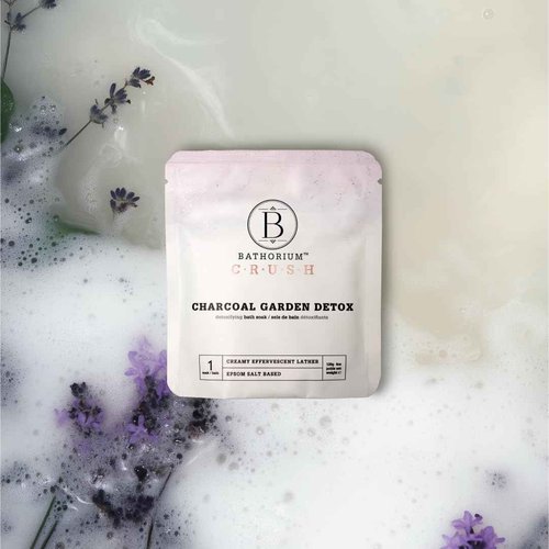 Bathorium Crush 8-Pack Signature Discovery Set, Luxury Bath Soaks, Dead Sea Salt, Epsom Salt, pH Balanced for Women, Gift Set, Each Soak is 4 oz