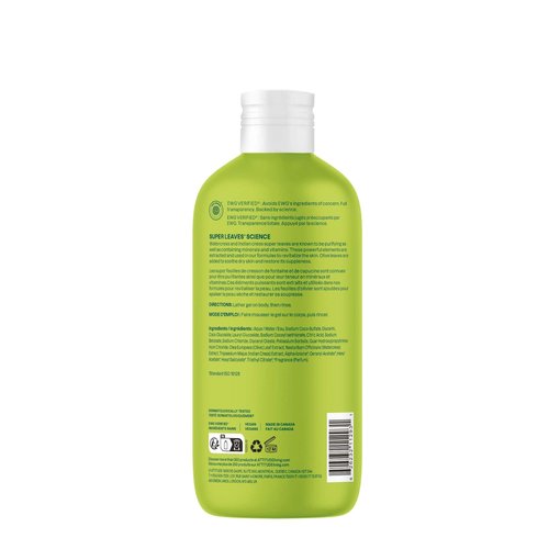 ATTITUDE Body Wash, EWG Verified Shower Gel, Dermatologically Tested, Plant and Mineral-Based, Vegan Personal Care Products, Pear & Amber Scent, 16 Fl Oz (Pack of 6)