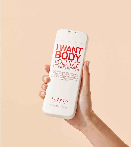 ELEVEN AUSTRALIA I Want Body Volume Hair Conditioner for Women & Men - Volumizing Conditioner for Fine Thin Hair, Adds Body, Lift, & Fullness, Nourishes & Hydrates, Sulfate Free - 32.5 fl oz