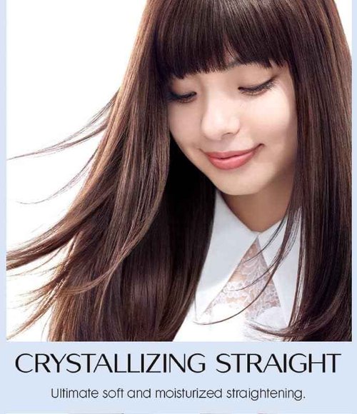 Professional Hair Rebonding Kit - Crystallizing Straightener, Neutralizing Cream, Hair Brush (2023)