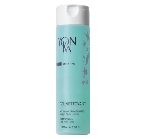 Yon-Ka Gel Nettoyant, Lotion PNG Facial Set | Gentle Foaming Face Wash and Daily Face Mist to Balance Skins pH | for Acne Prone and Oily Skin | Set of 2, 6.76 fl oz and 6.8 fl oz