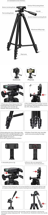 Sensyne 14" Ring Light with Tripod Stand, LED Circle Light with Phone Holder, for Photo Selfie, Video Recording, Zoom Meeting
