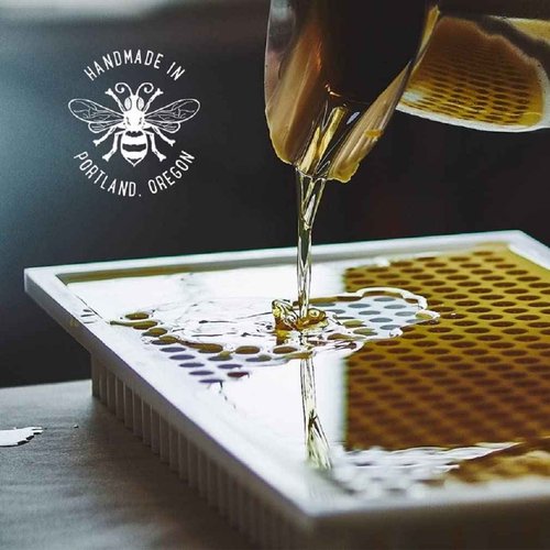 Portland Bee Balm All Natural Handmade Beeswax Based Lip Balm, Yuzu Citrus 24 Count