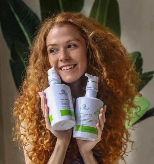 Xiaomoxuan Tea Tree Hair Mask for Frizzy Hair Care with Collagen Shampoo and Conditioner Set Sulfate Free Bundle